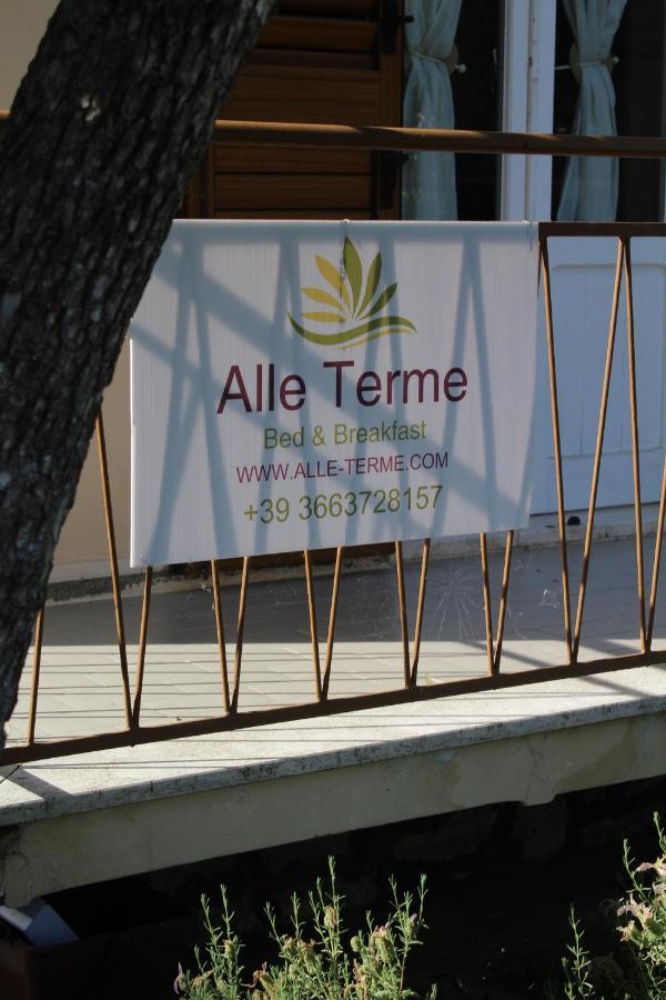 Alle Terme B&B Rapolano Terme Exterior photo